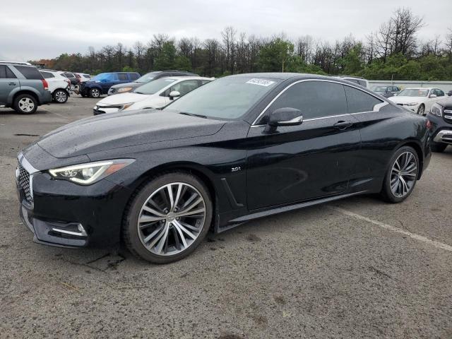 INFINITI Q60 PREMIU 2017 black coupe gas JN1EV7EL1HM553380 photo #1