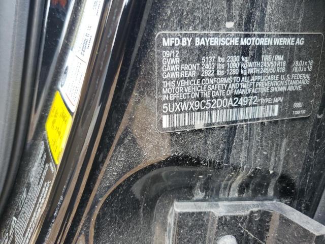2013 BMW X3 XDRIVE2 - 5UXWX9C52D0A24972