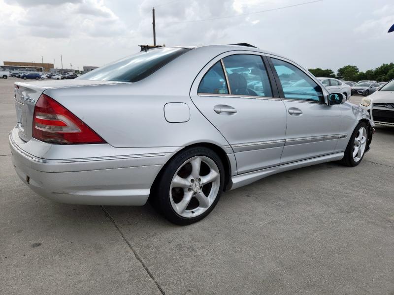 MERCEDES-BENZ C 230K SPO 2005 silver sedan 4d gas WDBRF40J45F591295 photo #4