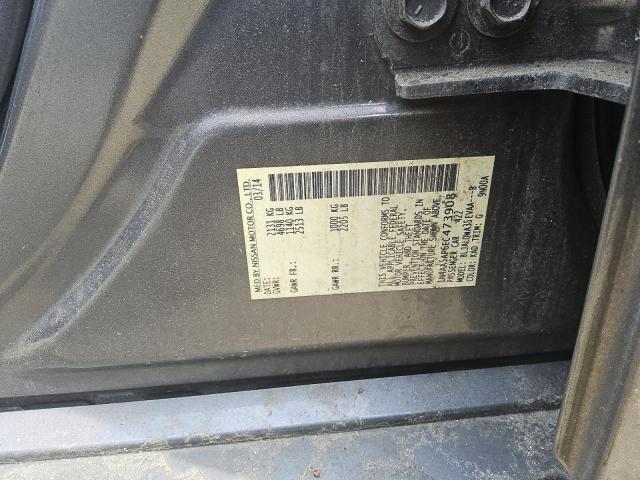 2014 NISSAN MAXIMA S - 1N4AA5AP6EC473908