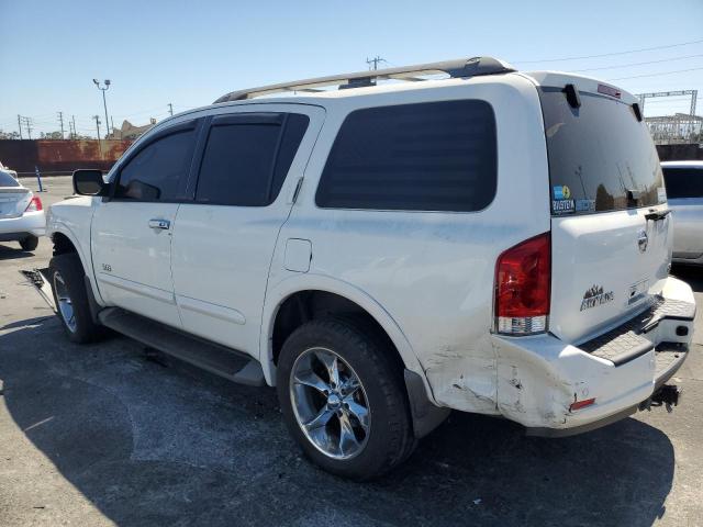NISSAN ARMADA SE 2008 white  gas 5N1AA08C78N609371 photo #3