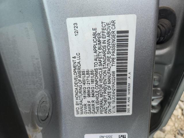 2024 ACURA INTEGRA 19UDE4H21RA022498
