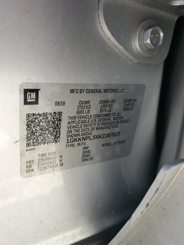 2019 GMC ACADIA DENALI 1GKKNPLS6KZ287623