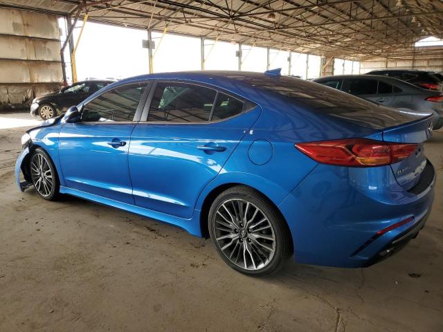 Vin: kmhd04lb2hu319132, lot: 63532075, hyundai elantra sport 20172
