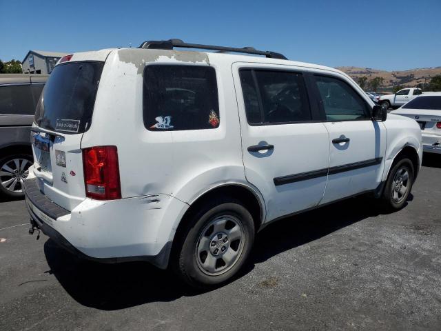 HONDA PILOT LX 2014 white 4dr spor gas 5FNYF3H27EB019551 photo #4