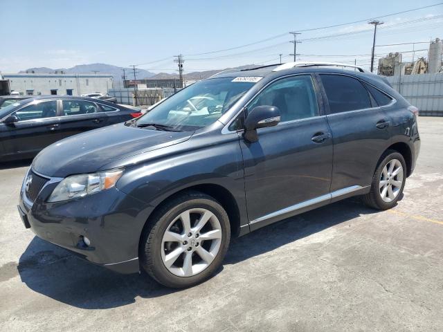 LEXUS RX 350 2010 charcoal  gas 2T2ZK1BA8AC037944 photo #1