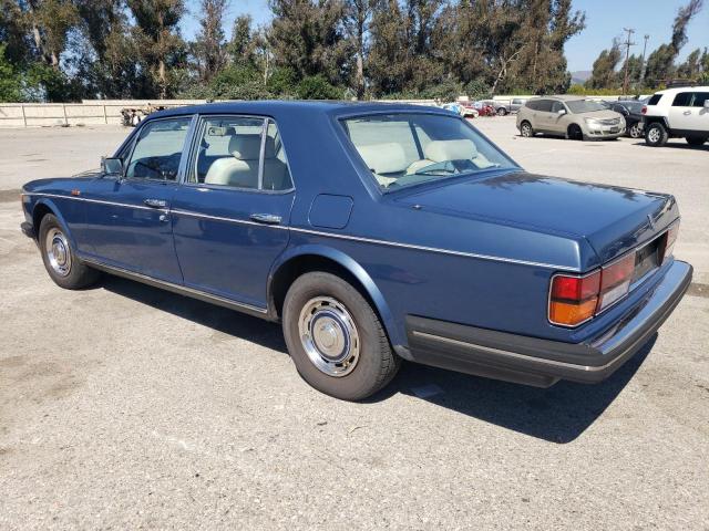 ROLLS-ROYCE SILVER SPI 1988 blue sedan 4d gas SCAZS02A6JCX23740 photo #3