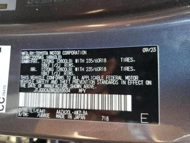 2024 LEXUS NX 250 PRE JTJGDCAZ8R2010534