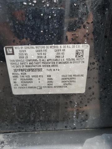 2015 CADILLAC SRX PERFOR 3GYFNFE30FS527307