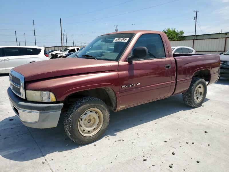 DODGE RAM 1500 2001 burgundy pickup gas 1B7HC16Y01S191597 photo #1