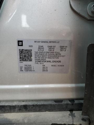 2020 CHEVROLET TRAVERSE L - 1GNEVGKW4LJ242426