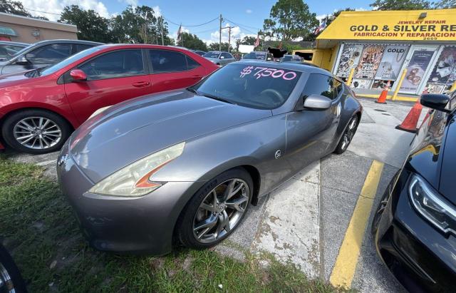 NISSAN 370Z 2009 silver coupe gas JN1AZ44E89M402820 photo #3