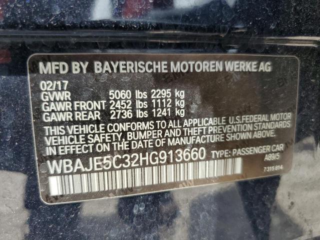 2017 BMW 540 I WBAJE5C32HG913660
