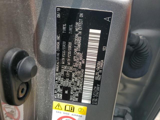 2018 LEXUS RX 350 BAS 2T2BZMCA3JC164548