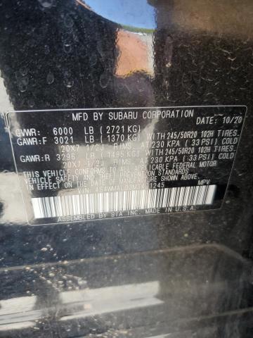 2021 SUBARU ASCENT LIM 4S4WMALD3M3421245