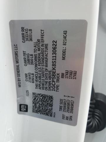 2025 CHEVROLET COLORADO 1GCPSBEK8S1130622