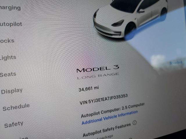 2018 TESLA MODEL 3 5YJ3E1EA7JF035353