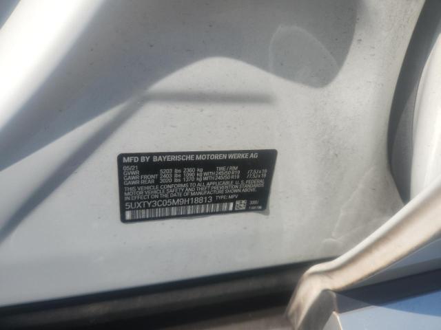 2021 BMW X3 SDRIVE3 5UXTY3C05M9H18813