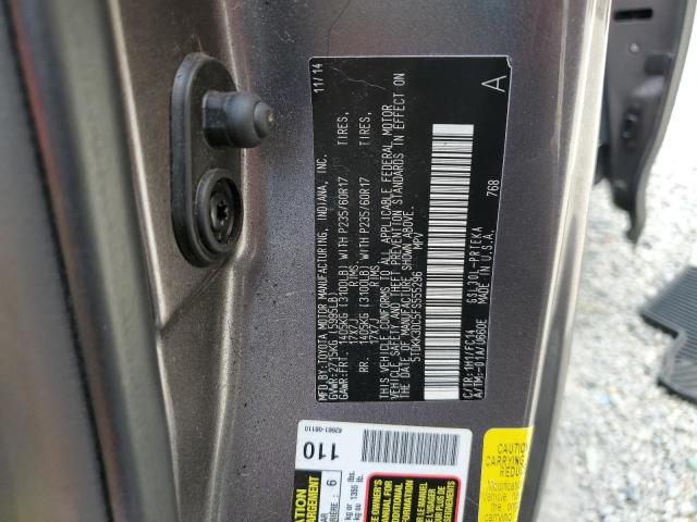 2015 TOYOTA SIENNA LE 5TDKK3DC5FS555296
