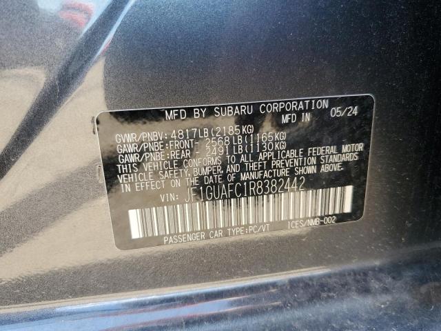 2024 SUBARU IMPREZA SP JF1GUAFC1R8382442