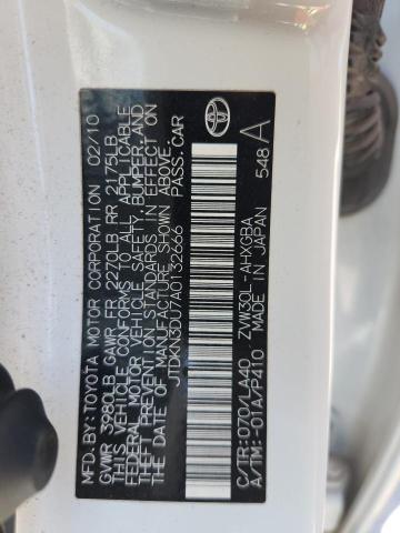 2010 TOYOTA PRIUS - JTDKN3DU7A0132666