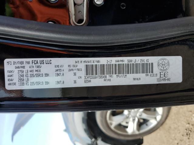 2017 DODGE JOURNEY CR 3C4PDDGG6HT585498