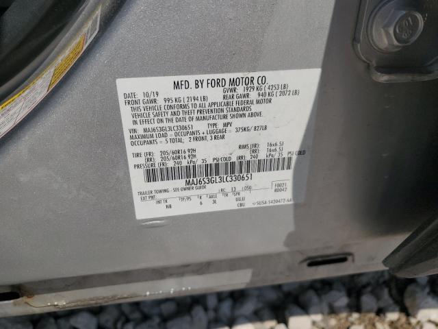 2020 FORD ECOSPORT S - MAJ6S3GL3LC330651