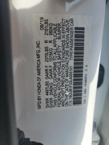 2020 ACURA TLX 19UUB1F33LA005101