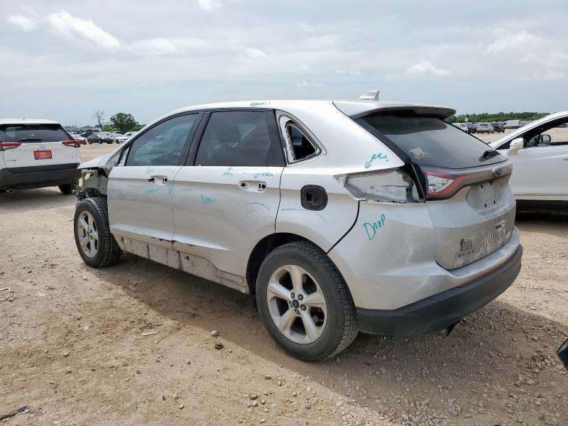 FORD EDGE SE 2015 silver  gas 2FMTK3G99FBC39157 photo #3
