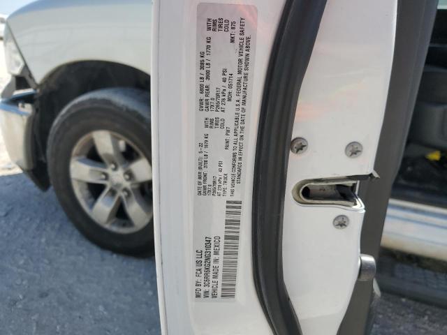2022 RAM 1500 CLASSIC TRADESMAN 3C6RR6KG2NG310347