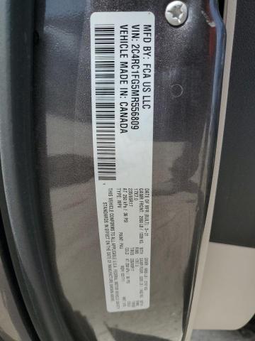 2021 CHRYSLER PACIFICA T 2C4RC1FG5MR556809