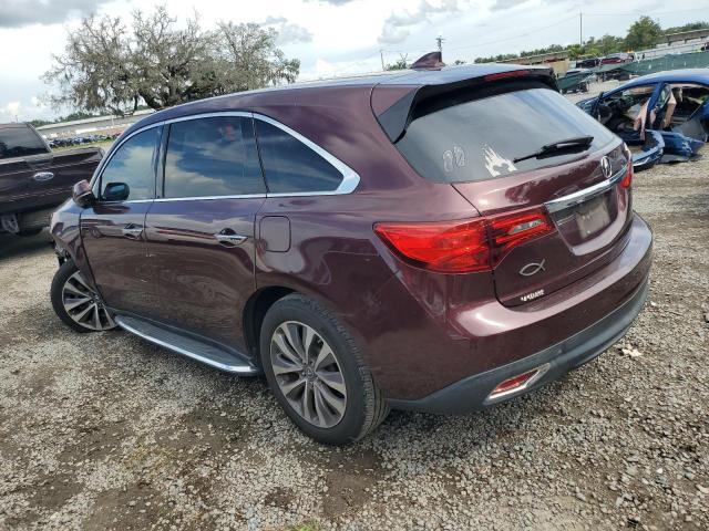 2015 ACURA MDX TECHNO 5FRYD3H49FB006209