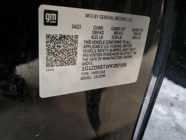 2023 CHEVROLET MALIBU LT - 1G1ZD5ST1PF207108