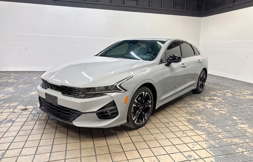 KIA K5 GT LINE 2022 gray  gas 5XXG64J28NG085342 photo #3