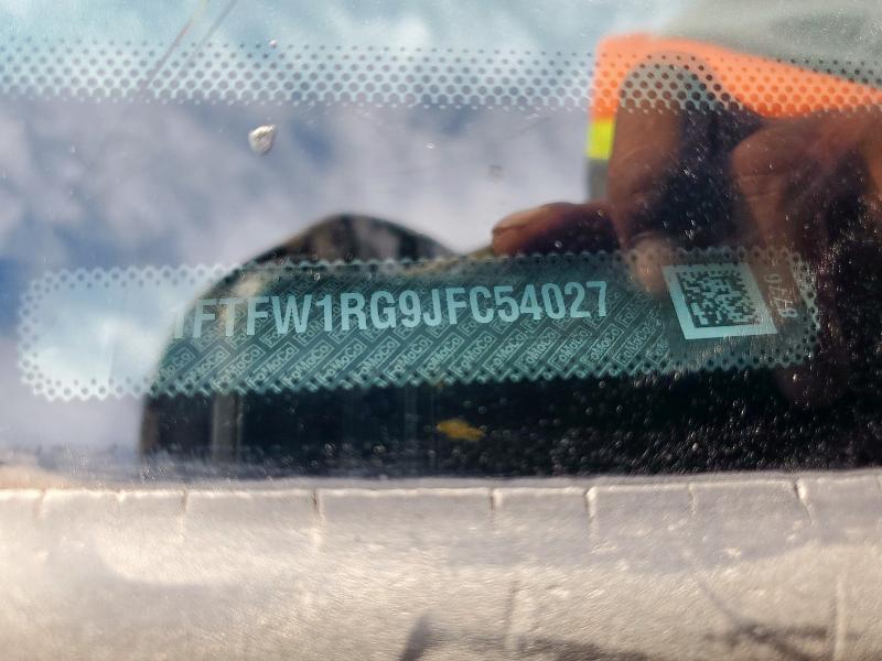 2018 FORD F150 RAPTO 1FTFW1RG9JFC54027