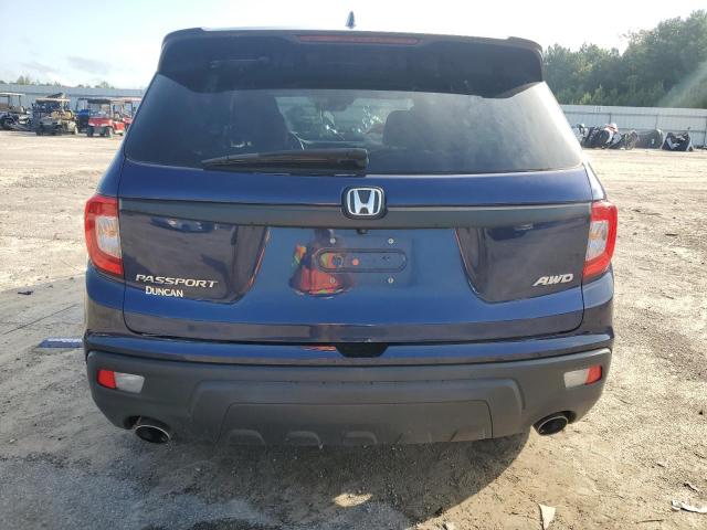 2021 HONDA PASSPORT EXL 5FNYF8H53MB036305