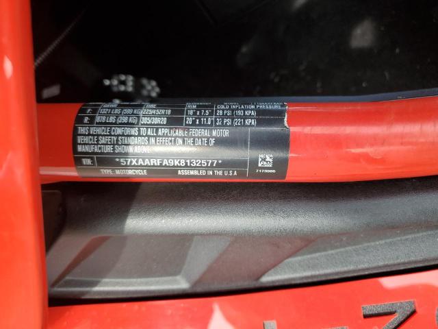 2019 POLARIS SLINGSHOT SLR 57XAARFA9K8132577