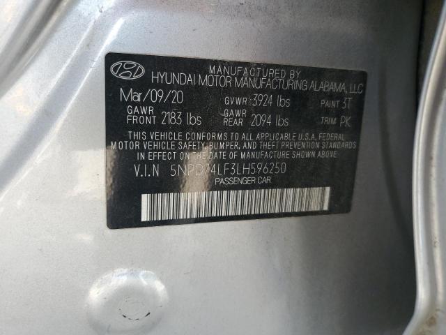 2020 HYUNDAI ELANTRA SE - 5NPD74LF3LH596250