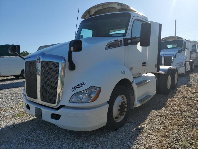 KENWORTH T680 2015 white tractor diesel 1XKYD49X0FJ443576 photo #3