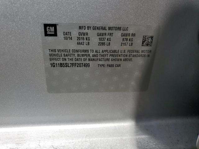 2015 CHEVROLET MALIBU LS 1G11B5SL7FF207499