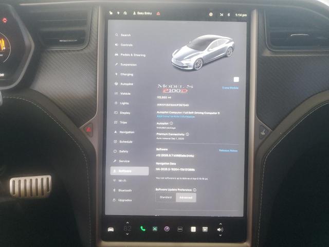 2018 TESLA MODEL S 5YJSA1E40JF297040