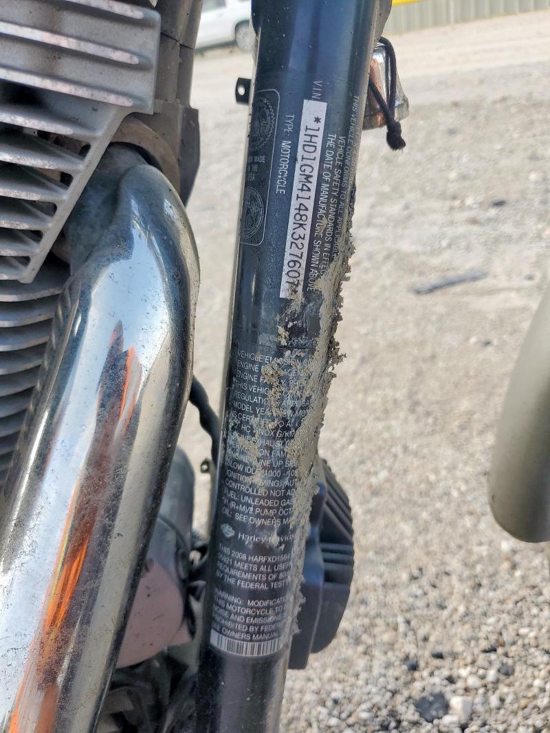 2008 HARLEY-DAVIDSON FXD 1HD1GM4148K327607