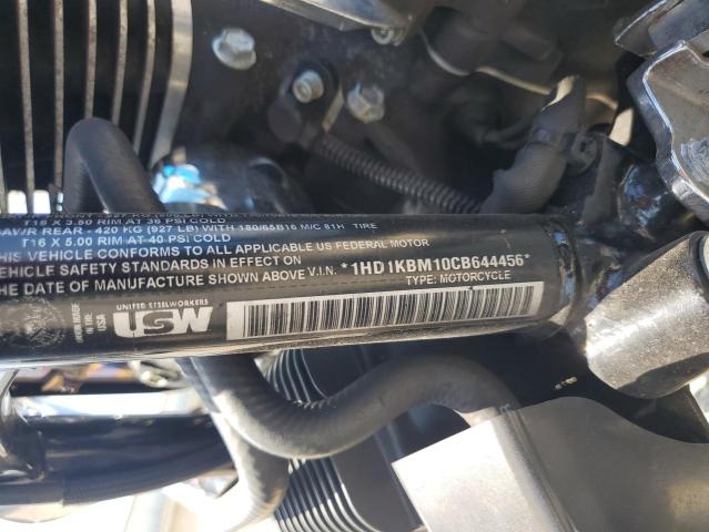 2012 HARLEY-DAVIDSON FLHX STREE 1HD1KBM10CB644456
