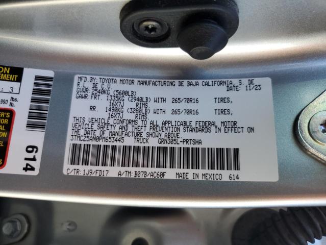 2023 TOYOTA TACOMA DOU - 3TMCZ5AN0PM653445