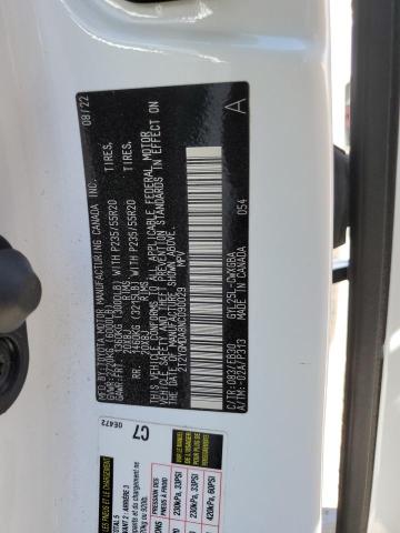 2022 LEXUS RX 450H F 2T2YGMDA8NC090029