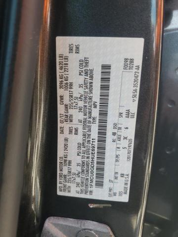 2017 FORD ESCAPE SE - 1FMCU0GD5HUE69711