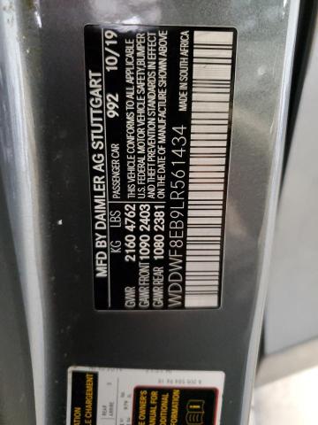 2020 MERCEDES-BENZ C 300 4MAT WDDWF8EB9LR561434