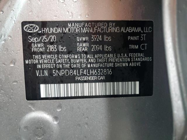 2020 HYUNDAI ELANTRA SE - 5NPD84LF4LH632816