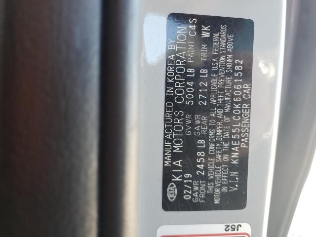 2019 KIA STINGER GT2 - KNAE55LC0K6061582