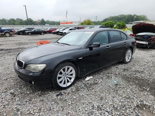 BMW 750 LI 2008 black sedan 4d gas WBAHN83568DT78626 photo #1